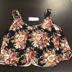 Floral Flowy Tank Top